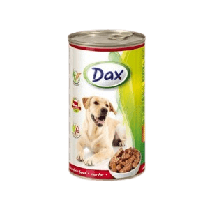DAX hovädzie – kúsky pre psy 1240g