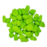 Farebný akvarijný štrk 0,5kg – zelený