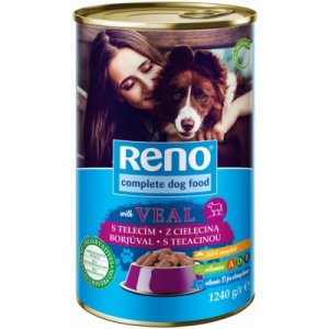 Reno complete dog food s teľacinou psie granuly
