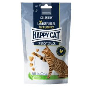 HAPPY CAT CRUNCHY SNACK LAND-GEFLUGEL 70G
