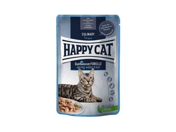 HAPPY CAT KAPS.CULINARY MIS QUELL.FORELLE 85G