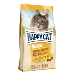 HAPPY CAT MINKAS HAIRBALL CONT.GEFLUGEL 4kg