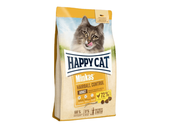 HAPPY CAT MINKAS HAIRBALL CONT.GEFLUGEL 500g