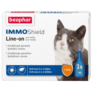 LINE-ON Immo shield mačka 3x1ml