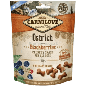CARNILOVE Dog Crunchy Snack Ostrich & Blackberries 200g