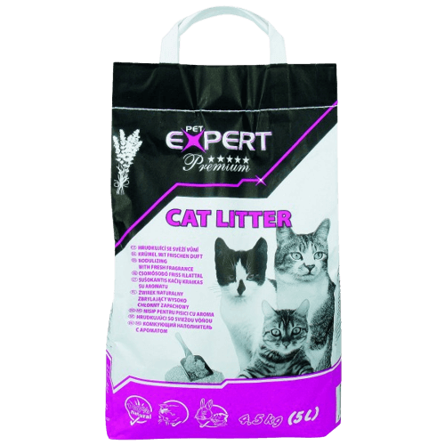 PET EXPERT podstielka hrudkujúca s vôňou